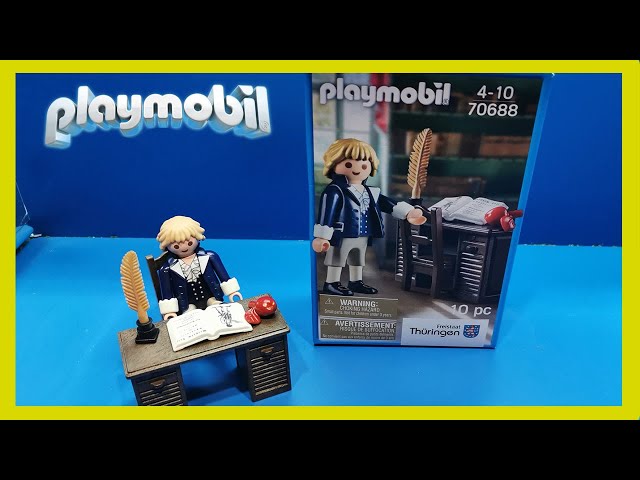 Vídeo relacionado con Playmobil 70688 Johann Christoph Friedrich Schiller Edición Limitada.