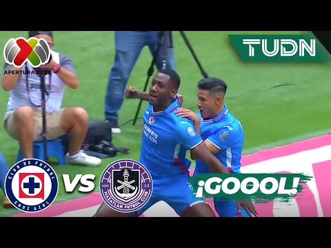 ¡ABRE EL MARCADOR! Gol de Carneiro | Cruz Azul 1-0 Mazatlán | Liga Mx Apertura 22 -J14 | TUDN