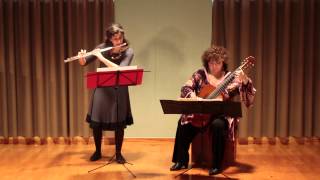 Pacoca by Celso Machado - Eva Fampas, guitar & Amalia Kountouri, flute