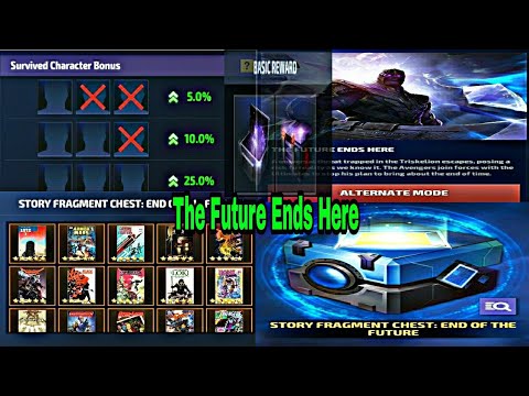 The Future Ends Here Story Mission ultimate clear Guide And Rewards Details - Marvel Future Fight