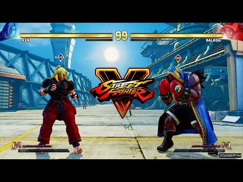 Street Fighter V - Ken Vs. Balrog (LEVEL8)