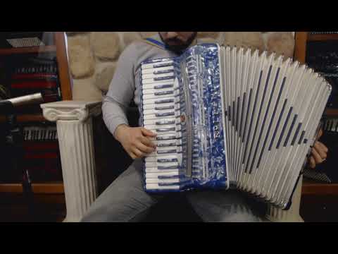 3330 - Blue Baldoni Piano Accordion LMH 41 120 $1299