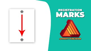 How to add registration marks in Affinity publisher