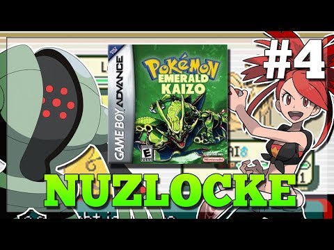 Pokemon Emerald KAIZO NUZLOCKE? Extreme Emerald ROM Hack Part 4