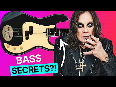 The Bass GENIUS of Geezer Butler (7 INCREDIBLE Black Sabbath examples)