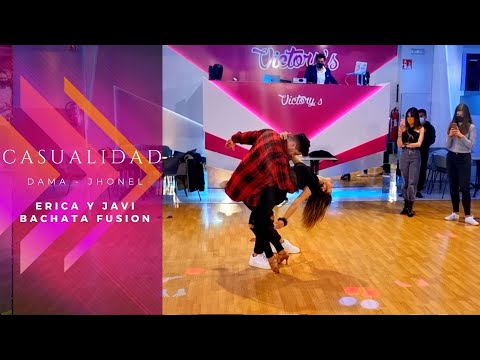 CASUALIDAD - DAMA, JHONEL 🖤 [ ERICA Y JAVI ] Bachata Fusion
