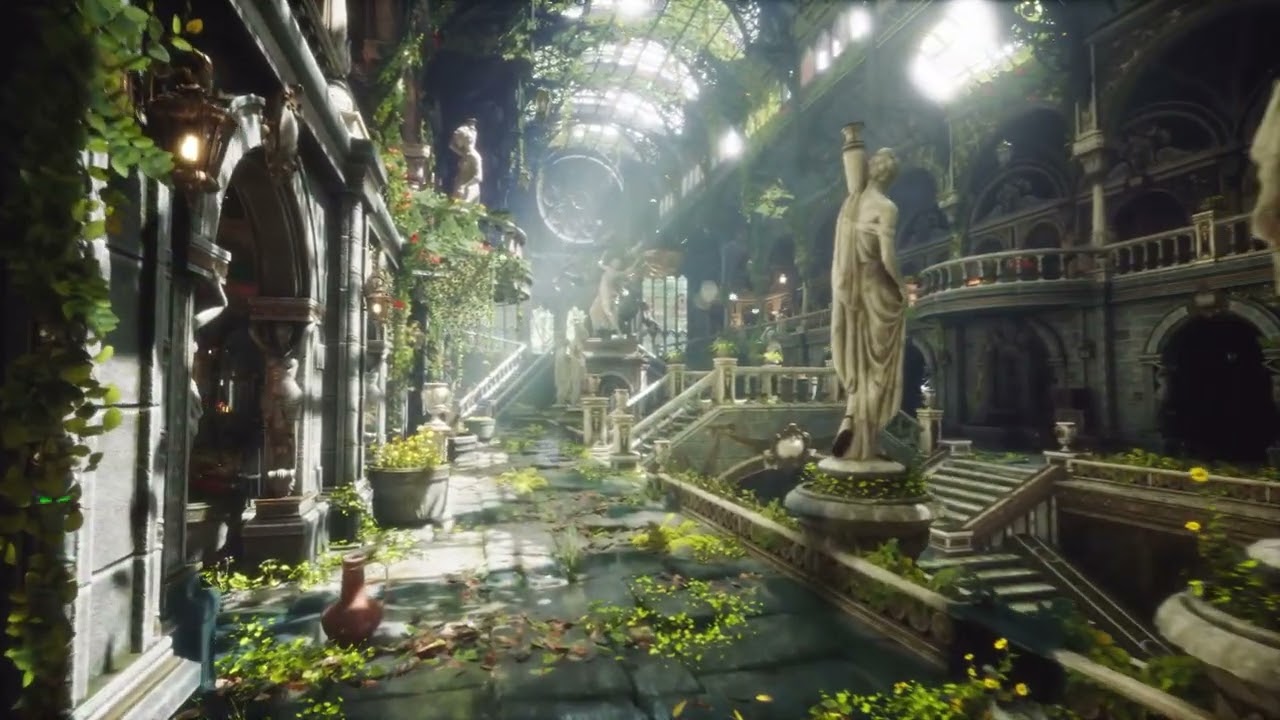 3D Environment Art Portfolio_Courtyard