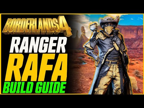BEST GUN RAFA!? (95% CRIT CHANCE NO KNIFE!) // Borderlands 4 Ranger Rafa Build Guide (UVH5)