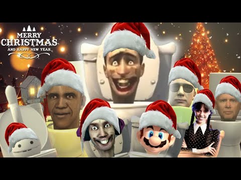 All Skibidi Toilet Celebrated Merry Christmas - Skibidi Toilet Invited to all you friendssss.....