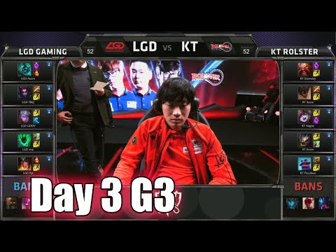 LGD Gaming vs KT Rolster | Day 3 Game 3 Group D LoL S5 World Championship 2015 | LGD vs KT D3G3