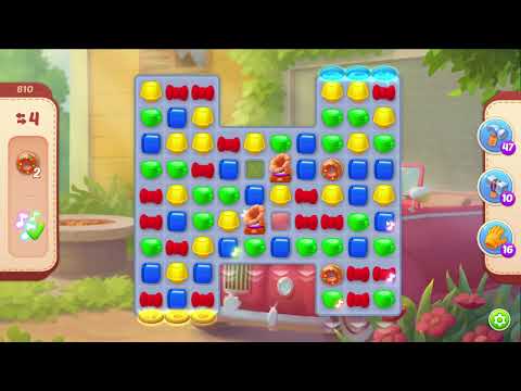 Homescapes 810 Level - 18 moves - NO BooSTERS