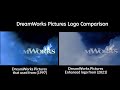 DreamWorks Pictures Logo Comparison (1997 and Enhanced 2021)