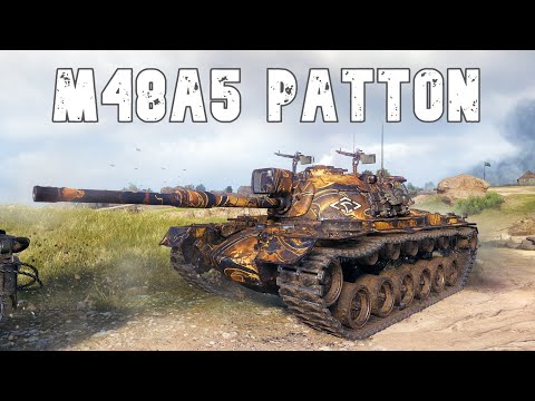 World of Tanks M48A5 Patton - 6 Kills 10,9K Damage