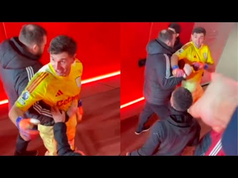 EL DIBU MARTÍNEZ EN LLAMAS: el Aston Villa perdió por goleada y se peleó con los hinchas del Arsenal
