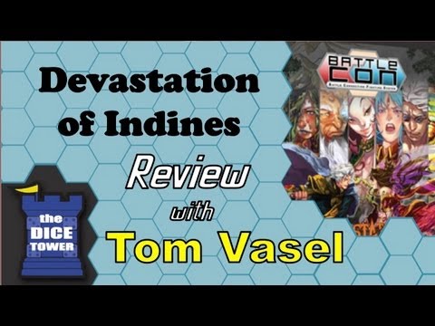 BattleCON:  Devastation of Indines Review - with Tom Vasel