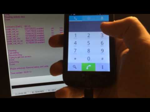ALCATEL OT-4015T (POP C1) Codes Reading / Direct unlock using FuriousGold !