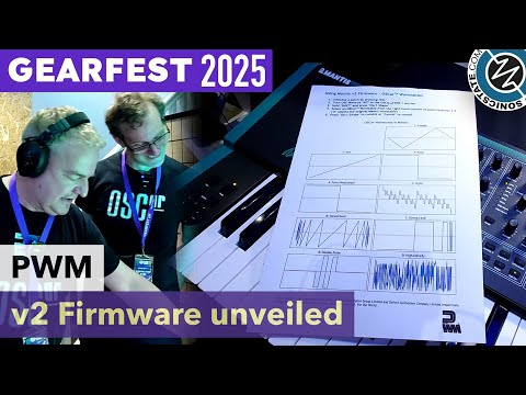 PWM Mantis Firmware V.2 Adds Oscar Waves- GearFestUK 25