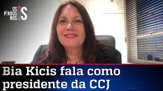 Exclusivo: A 1ª entrevista de Bia Kicis como presidente da CCJ