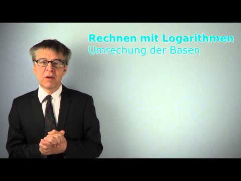 Vom natürlichen Logarithmus & der Zahl e  - Wie kann man log(x) in ln(x) umwandeln? - MathBasics8/2