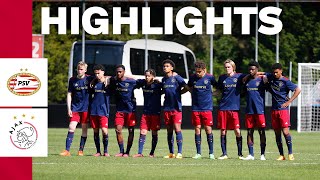 Penalty shootout for the title & Youth League ?? | Highlights PSV O18 - Ajax O18