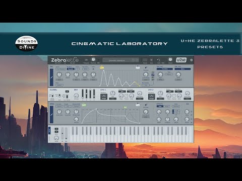 SoundsDivine 'Cinematic Laboratory Demo' - U he Zebralette 3