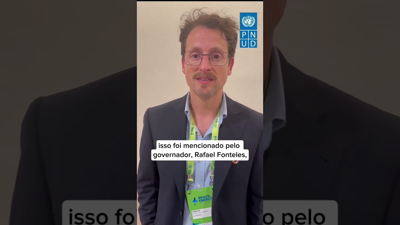 Entrevista com o especialista em energia do PNUD para América Latina e Caribe, Carlos Salgado