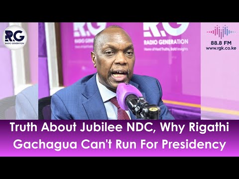 Jeremiah Kioni: Truth About Jubilee NDC, Why Rigathi Gachagua Can't Run For Presidency