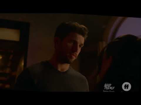 Good Trouble S04Ep09- Mariana And Joaquin kissing scene