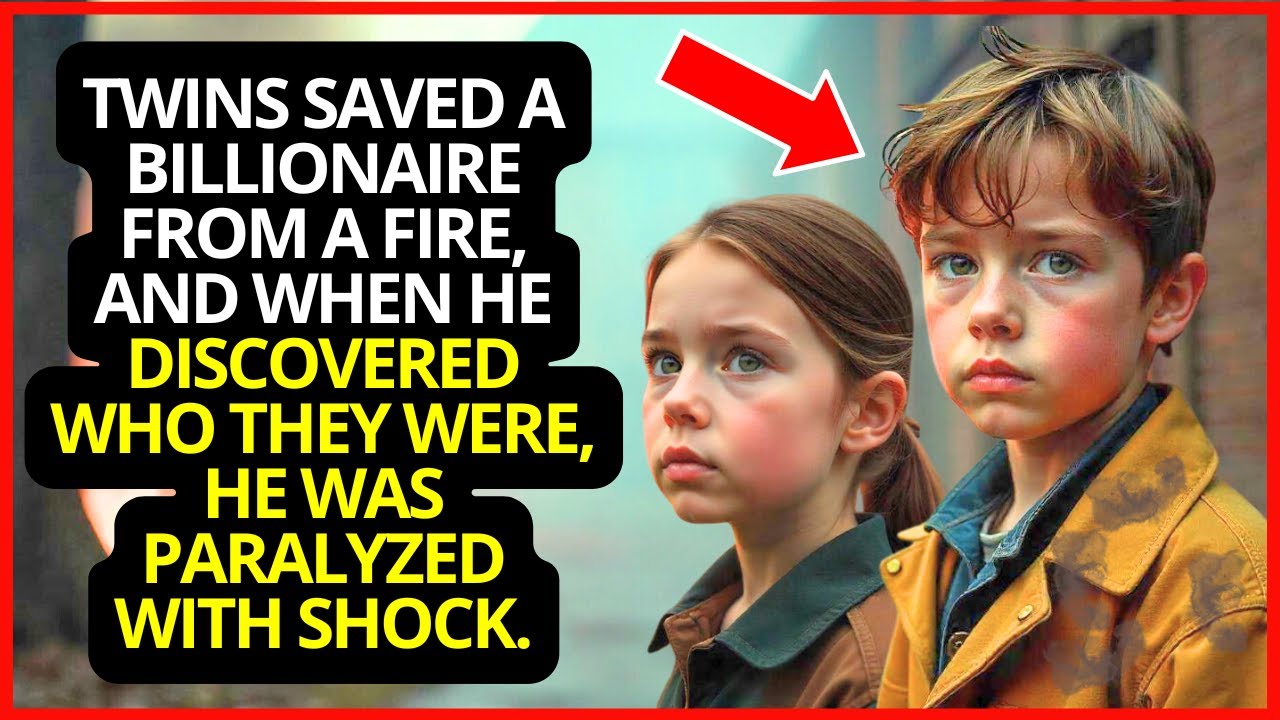 Twins Save Billionaire, He’s Stunned by Their Identity