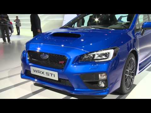 Salón del automóvil de Ginebra 2014. Subaru WRX STI