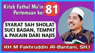 Download lagu Kajian Kitab Fathul Mu'in (EPS 81) - Syarat Sah Shalat - KH Fakhruddin al Bantani mp3 Download lagu Kajian Kitab Fathul Mu'in (EPS 81) - Syarat Sah Shalat - KH Fakhruddin al Bantani mp3