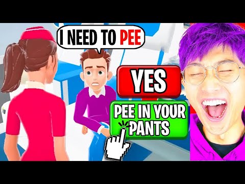 We Became The WORST FLIGHT ATTENDANT EVER!? (NOOB vs PRO vs HACKER In HYPER HOSTESS!)