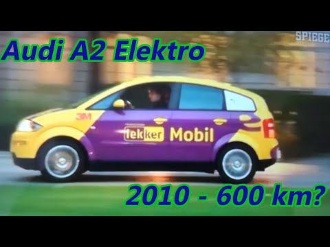Beitrag von 2010 , ein Audi A2 Umbau fährt von München nach Berlin 100 kWh Akku