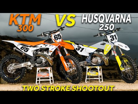 2023 KTM 300 vs Husqvarna 250 Two Stroke