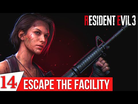 RESIDENT EVIL 3 Remake Walkthrough Gameplay Part 14 - Escape The Facility | Vaccine Base Puzzle