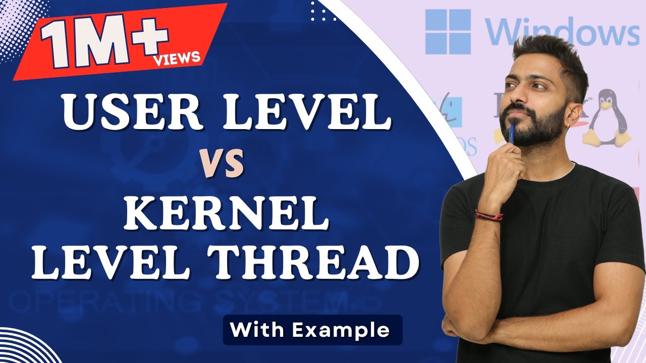 L-1.12: User Level Vs Kernel Level Thread in Operating System | All Imp Points