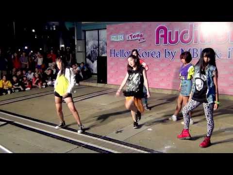 130628 4ever cover 4Minute - What's Your Name? @Hello! Korea by MBK & iTeen (Audition)