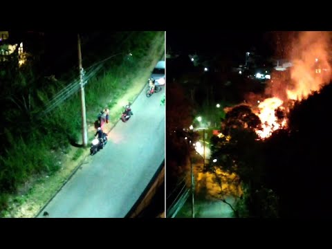 Homem é preso após colocar fogo em mata de Nova Friburgo; bombeiros controlaram as chamas