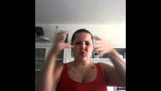 Chantaaall - Gers pardoel - We missen je - In het gebarentaal