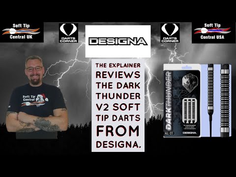 The Explainer Reviews the Dark Thunder V2 from Designa Darts.