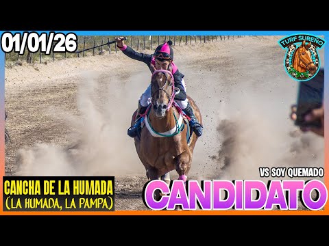 CANDIDATO (01/01/26) FESTIVAL HIPICO en LA HUMADA (La Pampa)