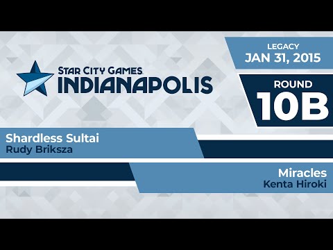SCGINDY: Round 10b - Rudy Briksza vs Kenta Hiroki | Legacy