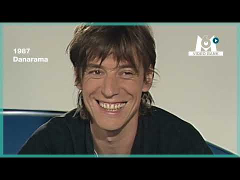 Jean-Louis Aubert dans Danarama en 1987 // Extrait archives M6 Video Bank