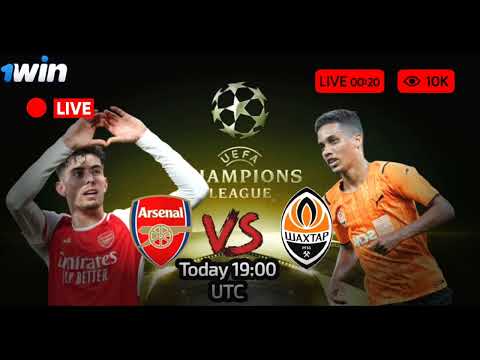 [🔴LIVE] Arsenal Vs. Shakhtar Donetsk Live Football Match Today | UEFA Champions League 2024/25 |