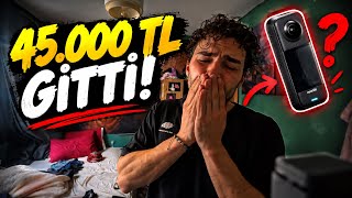 45.000 TL'LİK KAMERAMI KAYBETTİM! | Günlük Vlog
