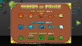 I Have Collected 100 Shards Of Each Type!!! [ Geometry Dash 2.1 [ Mc Jason GD