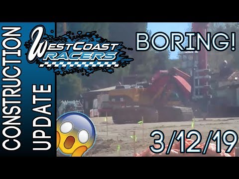 HUGE West Coast Racers Construction Update! 3/12/19 | Going Vertical Soon! Six Flags Magic Mountain