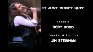 Rory Dodd - It Just Won&#39;t Quit (Demo)