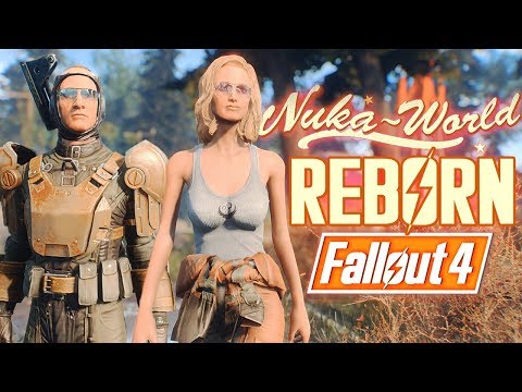 Fallout 4 - NUKA-WORLD REBORN UPDATE - The Nuka-World Brotherhood Questline Story (Fallout 4 Mods)