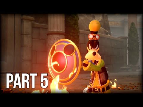 Kingdom Hearts III - 100% Walkthrough Part 5 [PS4 Pro] – Mount Olympus: Summit (Critical Mode)